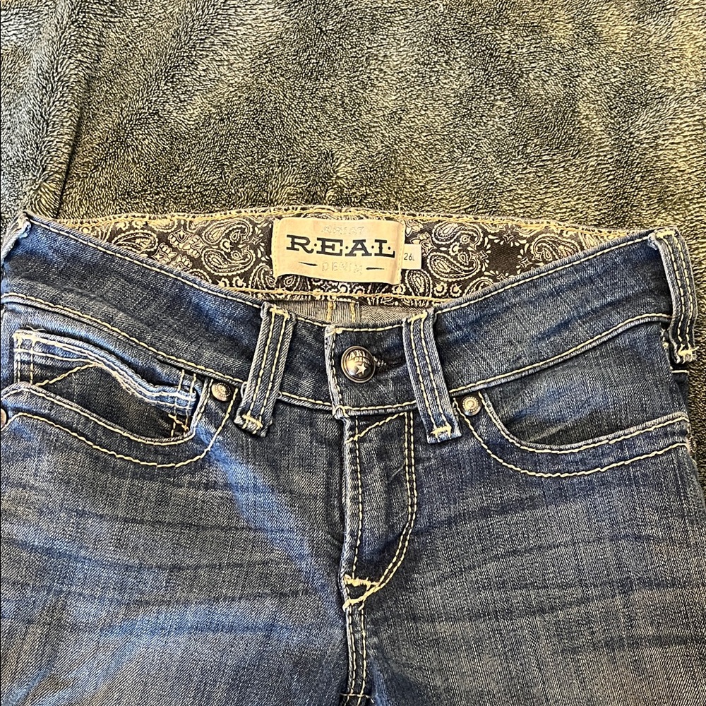 Ariat High Rise Blue Jeans for Women